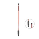 Dual Purpose Double Head Eyebrow Comb Cosmetic Tools Makeup Brush Eyelash Curl