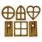 1Set Sweet Home Hanging Hollow Plywood Wooden Plaques Shabby Door Sign L3H8 Q8J1