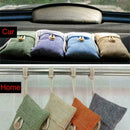 Air Purifying Bag Purifier Nature Fresh Charcoal Bamboo DIY Mold Freshener M6Q0