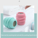 With Sponge Cleaning Ball Reusable Anti-tangling Anti-knotting Laundry Ball