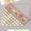 Birthday Special Days Reminder Wooden Calendar Board Home Hanging Decoration