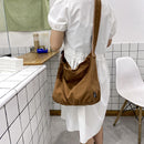 Canvas Cross-body Bag Fashion Retro Large Capacity Women Men Travel Shoulder Bag
