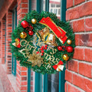 Party Christmas Decorations Wall Hanging Christmas Wreath Garland Ornament