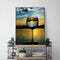 Painting By Numbers Kit DIY Glass Scenery Hand Painted Canvas Oil Art Picture