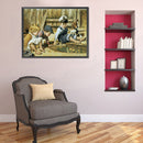5D DIY Diamond Painting Kits Playing Kids Full Round Drill Wall Decor Art