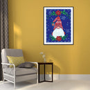 5D DIY Diamond Painting Red Gnome Full Round Mosaic Christmas Decorative Drawing