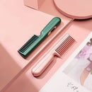 USB Lower Temp Curler 360° Hair Styler Portable Hair Straightener Comb