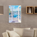 Paint By Numbers for Kid Beginner Outside Door Seascape Home Decor Painting Kit