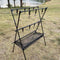 #A Clothes Storage Hanger Stand Lightweight Camping Tripod Rack for Outdoor Stor