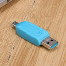 Mini Portable TF/SD Card Reader High-Speed Data Transfer Memory Cardreader mi