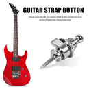 Anti-slip Bass Guitar Belt Locks Nails Electric Guitar Strap Lock Button