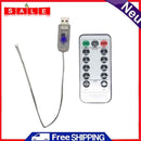 LED Strips Light Remote Controller Dimmer 5V USB Circuit Board Christmas Decor