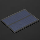 0.5W 5.5V Solar Panel Polycrystalline Laminate Solar Battery Charger 2.99x2.36in