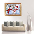 5D Diamond Paintings Christmas Snowman Embroidery DIY-Cross Stitch Xmas