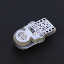 10pcs 12V T10 W5W LED Lamp COB Silicone Shell Car Turn Side Lamps(Blue) Newly