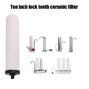 10 inch Faucet Water Purifier Parts Activated Carbon Water Filter Candle Newly