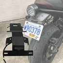 Plate Holder Tail  Holder Folding License Plate Bracket For YAMAHA XSR700 15-20