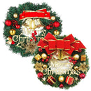 Party Christmas Decorations Garland Ornament Christmas Wreath Wall Hanging