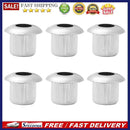 6pcs 10mm Metal Guitar String Winder Nut Sleeve Bushing Guitar Replacement To