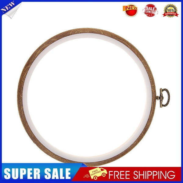 Plastic Frame Embroidery Hoop Ring Circle Round Loop for Cross Stitch (17cm