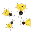Garden Home Wall Decoration Wall Hanging Backyard Ornament Metal Art Bumble Bee
