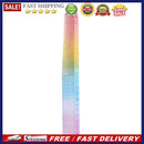 Haircut Hairdresser Comb Heat Resistant Colorful Rainbow Comb Hairdressing To