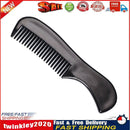 Double Side Portable Beard Comb Men Anti Static Hair Styling Tools (Black Newly