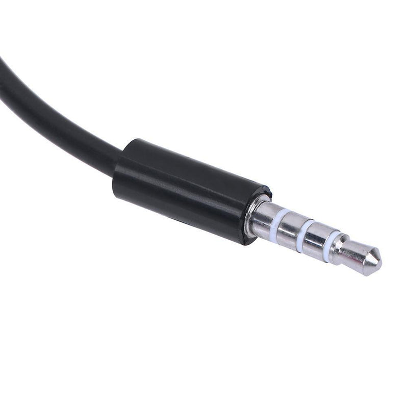 3.5mm Male to Dual Female Audio Stereo Headset Mic Splitter Adater Cable