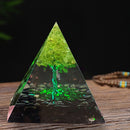 5cm Orgonite Pyramid Orgone Energy Converter Crystal Stone Heal Chakra (B) Newly