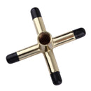 Metal Bridge Head Billiards Snooker Pool Cue Rest Stick Frame Rack(Cross) Newly