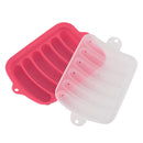 DIY Sausage Making Mold Food Grade Silicone Handmade Hot Dog Mold (Red) Newly
