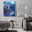 Elf Girl Frameless DIY Oil Paint by Numbers Kit Picture Coloring Art (X70)