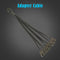 Computer Cooler Cooling Fan Splitter 6 PIN to 6x4PIN 12V Power Cable Wire