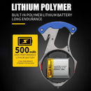 Multifunction COB LED Flashlight Camping Screwdriver Keychain Lamp (Blue)