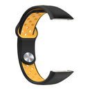 Watch Strap for HUAWEI HONOR Band 6 TPU Bracelet Wristband (Black Yellow) Newly