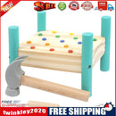 Montessori Wood Hammer Colorful Ball Box Children Early Learning Knock Toys