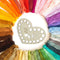 DIY Embroided Hollow Thread Board Wooden Home Cross Stitch Needle Sewing Tool