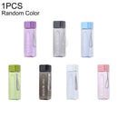 Transparent Square Tea Milk Fruit Water Cup 500ml For Sports Bottles Water Q0S8