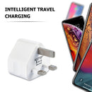 UK Plug Adapter Travel Wall Charger Smartphones Charging Accessories for Tablets