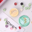 Plants Flower Wax Sealing Stamp Head Round Copper Stamps w/o Handle (ZR033)