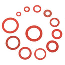 Kit Washers Insulation Washer Flat Washer Flat Ring Seal Red Steel Paper