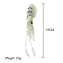 15.5cm 15g Squid Sea Fishing Lures Crankbait Artificial Soft Bait Fishing Tac