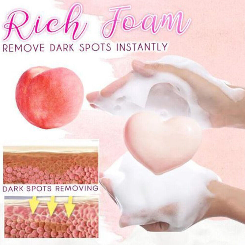 Whitening Soap Peach Buttock Brighten Body Skin Lightening Bleaching Soaps Newly