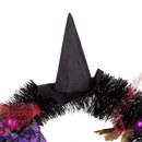 Farmhouse Home Decorations Pumpkin Halloween Halloween Wreath Witch Hat Leg