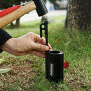 Ground Nail Outdoor Camping Fixing Pipe Ground Holder Tent Pole Sunshade Pole