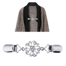 Cardigan Clip Sweater Shawl Clasps Duck mouth Clothing Pins Shirt Collar Clips