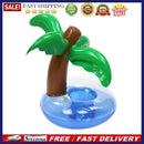 Coconut Tree Inflatable Drink Coasters Beverage Cup Holder Summer Floating