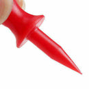 10X 30mm 12" Red Plastic Golf Step Castle Golf tees D4X9 Golfe Accesso CL H5F8