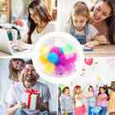Stress Relief Balls for Kids Adults, Rainbow Squish Squeeze Ball, Sensory Toys