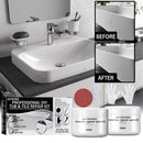 2pcs AB Ceramic Paste Floor Tile Porcelain Repair Agent for Bathroom Tub Shower